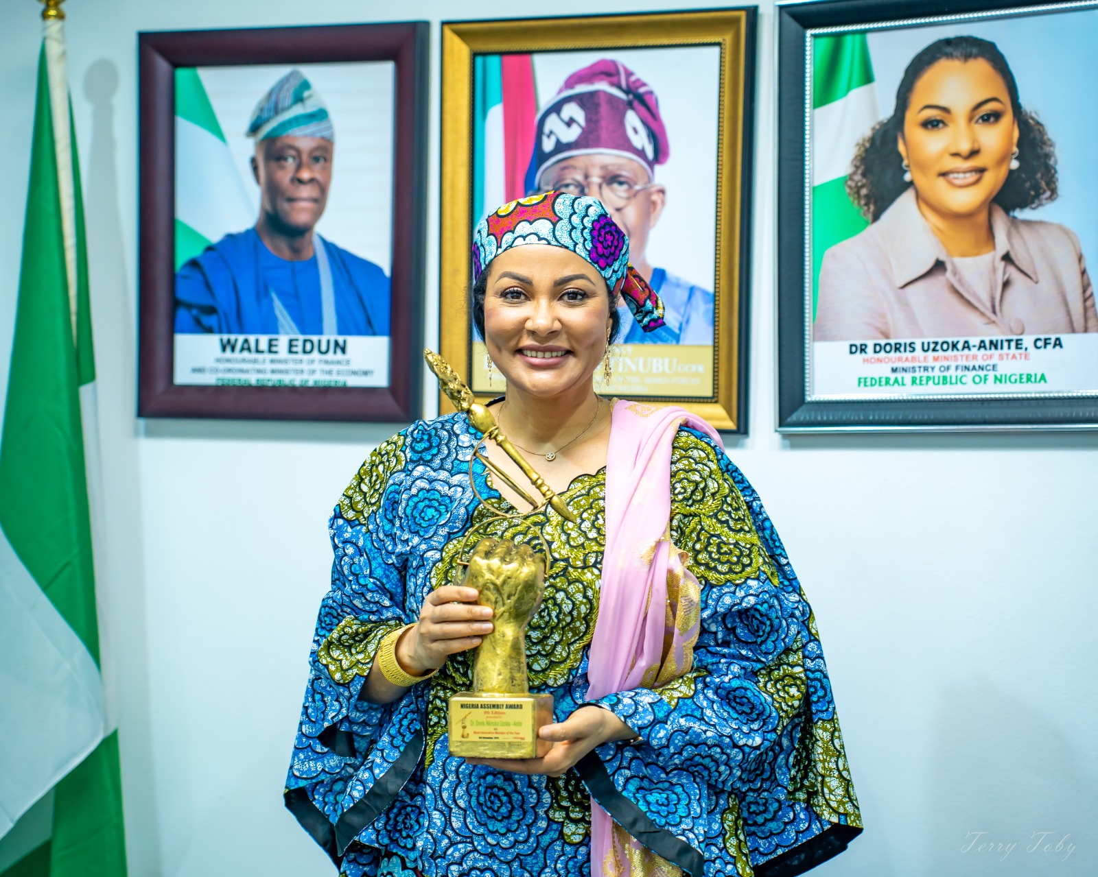 Doris Uzoka-Anite Recognized as Most Innovative Minister, Dedicates Award to President Tinubu